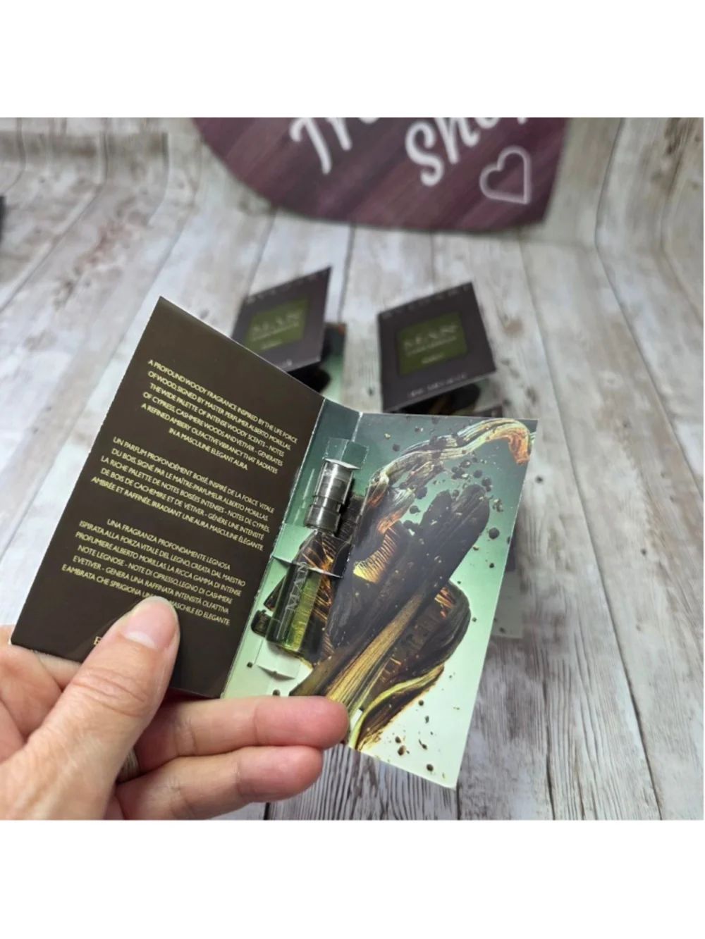 Men's Bvlgari Man Wood Essence Parfum Sample